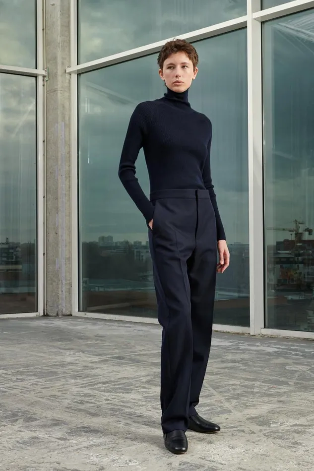 Trousers Women Soeur VALENCIA TROUSERS Navy