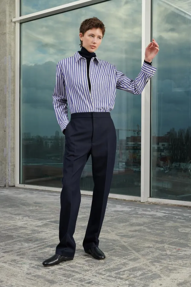 Trousers Women Soeur VALENCIA TROUSERS Navy
