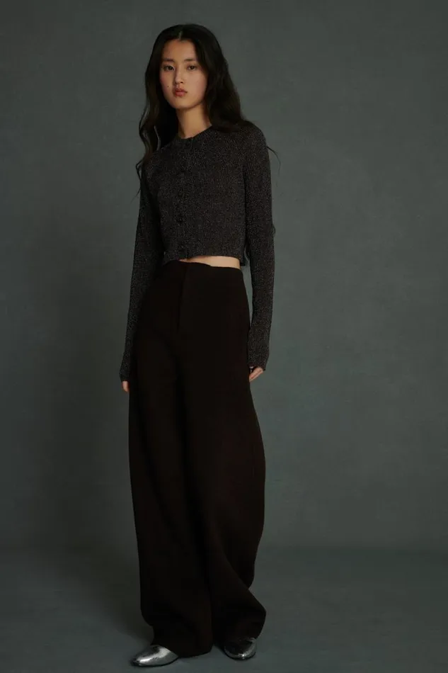 Trousers Women Soeur YAEL TROUSER Brown