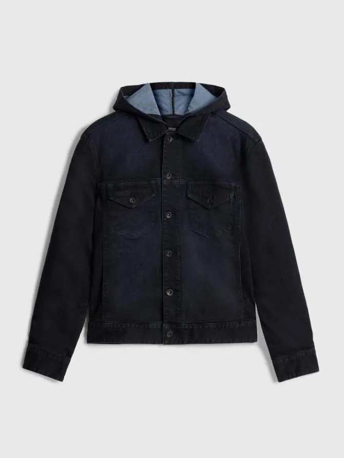 TYLER TRUCKER JACKET Blue Black Clothing John Varvatos TShirts