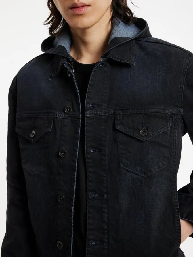 TYLER TRUCKER JACKET Blue Black Clothing John Varvatos TShirts