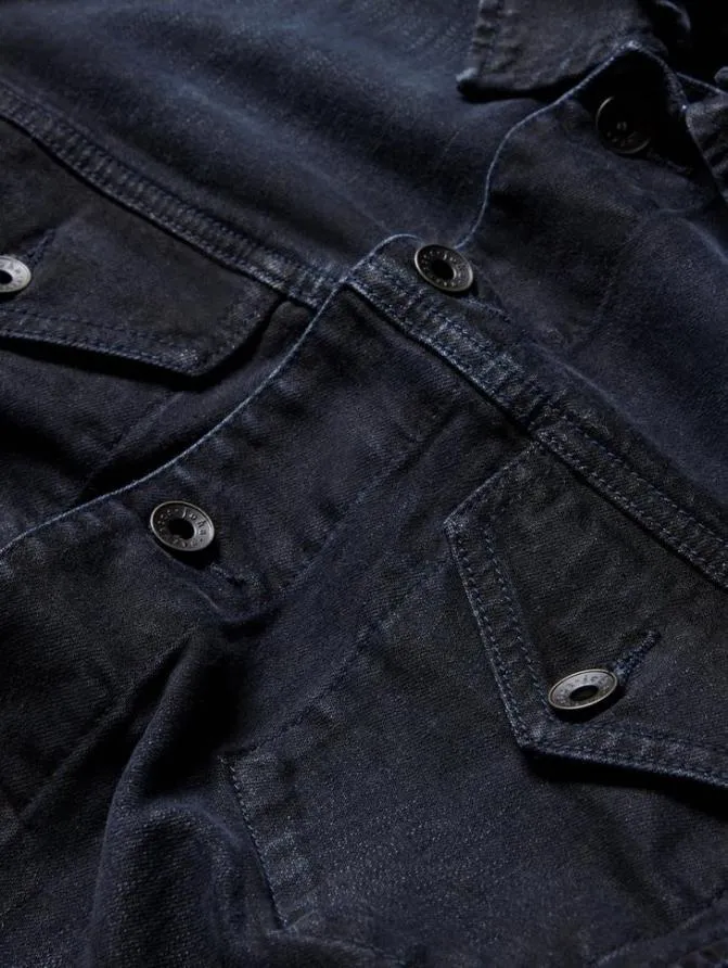 TYLER TRUCKER JACKET Blue Black Clothing John Varvatos TShirts