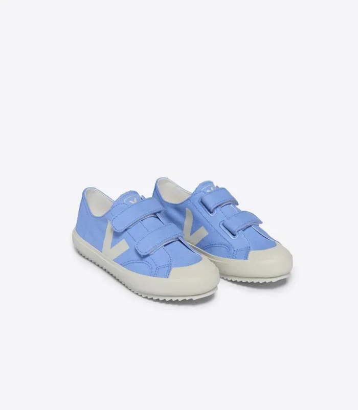 VEJA Ollie and Flip Kids OLLIE CANVAS AQUA PIERRE