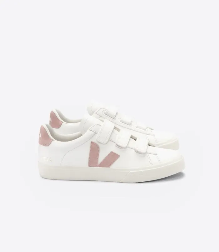 VEJA Recife Women RECIFE CHROMEFREE LEATHER WHITE BABE