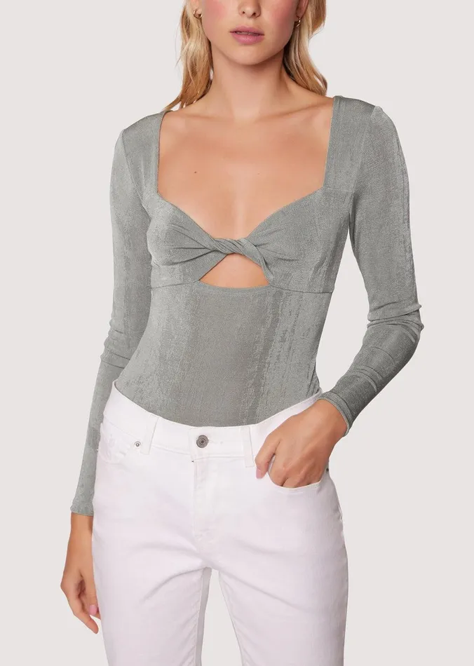 Wild Sage Bodysuit Sagegreen Women Lost Wander Tops