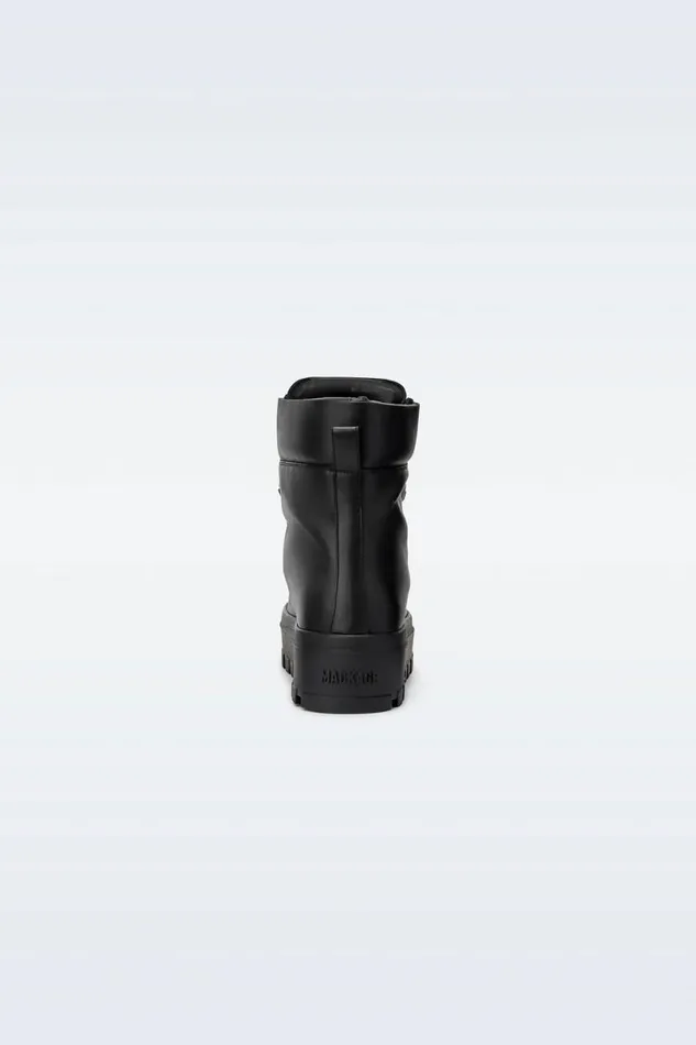 Winter Boots Women Mackage BAINW Leather Midcalf Laceup Boots Black Winter Boots Women Mackage BAINW Leather Midcalf Laceup Boots Black