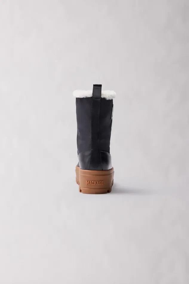 Winter Boots Women Mackage HEROW Shearlinglined Winter Boot For Women Black Winter Boots Women Mackage HEROW Shearlinglined Winter Boot For Women Black