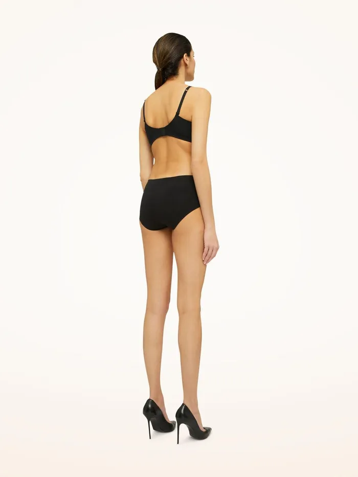 Wolford Bras and Bottoms Cotton Contour Panty Black 8211 Women Wolford Bras and Bottoms Cotton Contour Panty Black 8211 Women