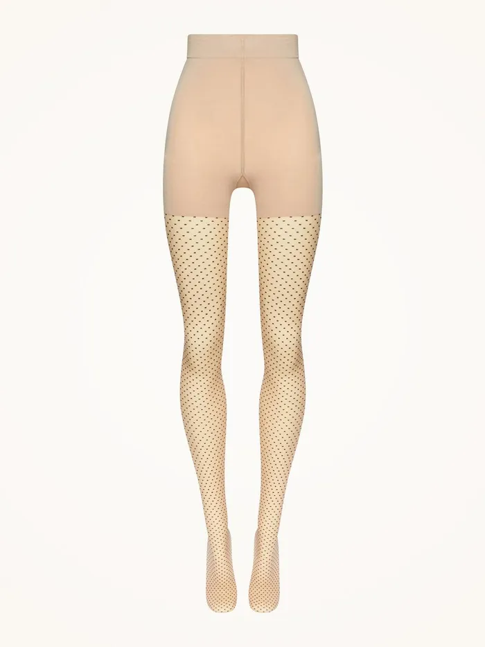 Wolford Tights and Socks Control Dots Tights Fairly Lightblack 8211 Women