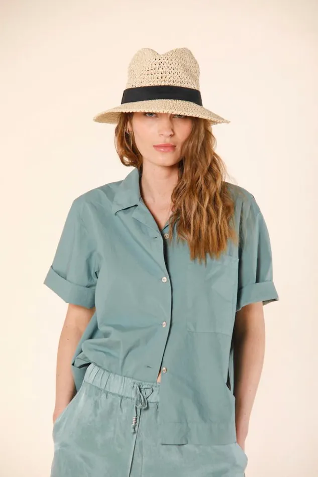 Woman Florida Short Sleeve Shirt In Popeline Mason039s Shirts