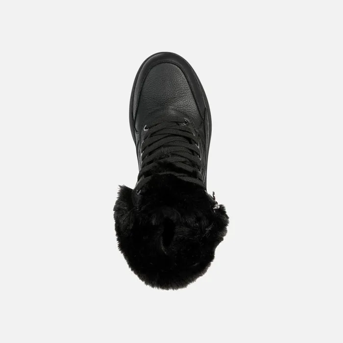 Woman Geox Ankle Boots DALYLA B ABX A Waterproof Boots Black Woman Geox Black