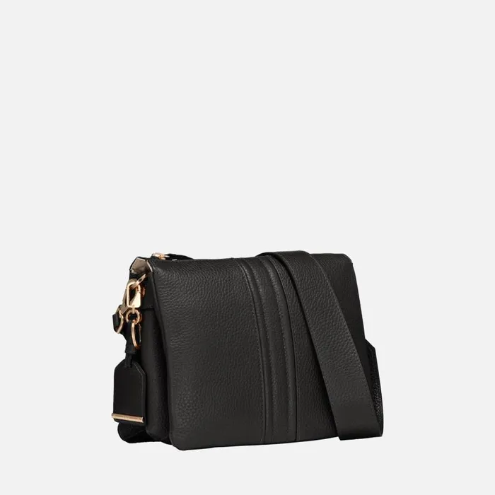 Woman Geox Bags D CLARISSY A Women039s Black Shoulder Bag Geox Black