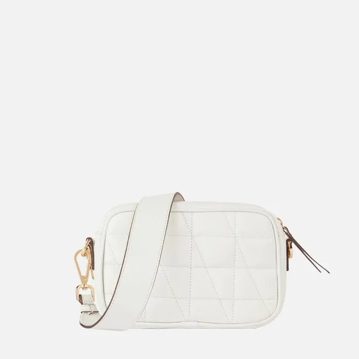 Woman Geox Bags NARCISIA Women039s White Shoulder Bag CASHMERE White