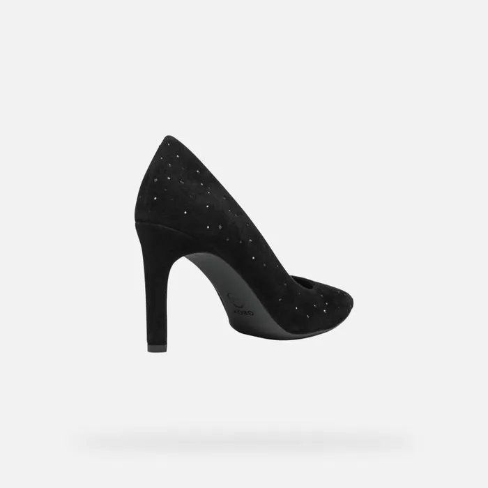 Woman Geox Pumps FAVIOLA WOMAN Brilliant Black Highheeled Court Shoes Brilliant Black