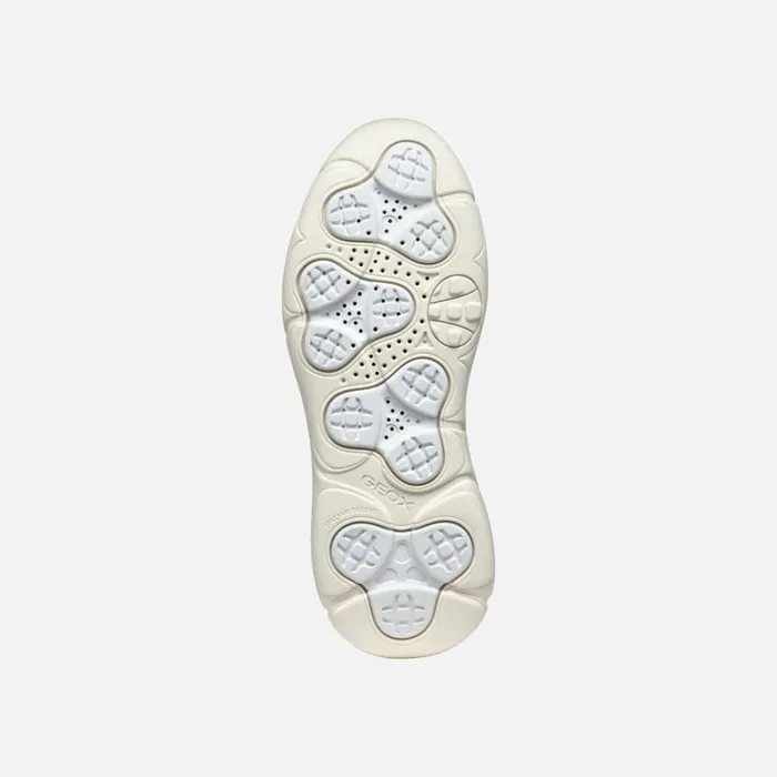 Woman Geox Sneakers NEBULA 20 X WOMAN PapyrusLeopard Low Top Sneakers Papyrusleopard