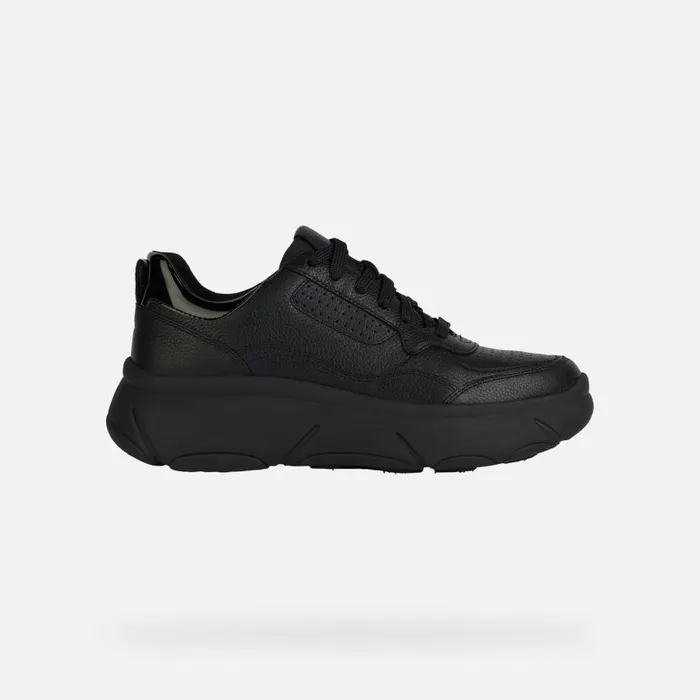 Woman Geox Sneakers NEBULA 20 X Women039s Black Low Top Sneakers Geox Black