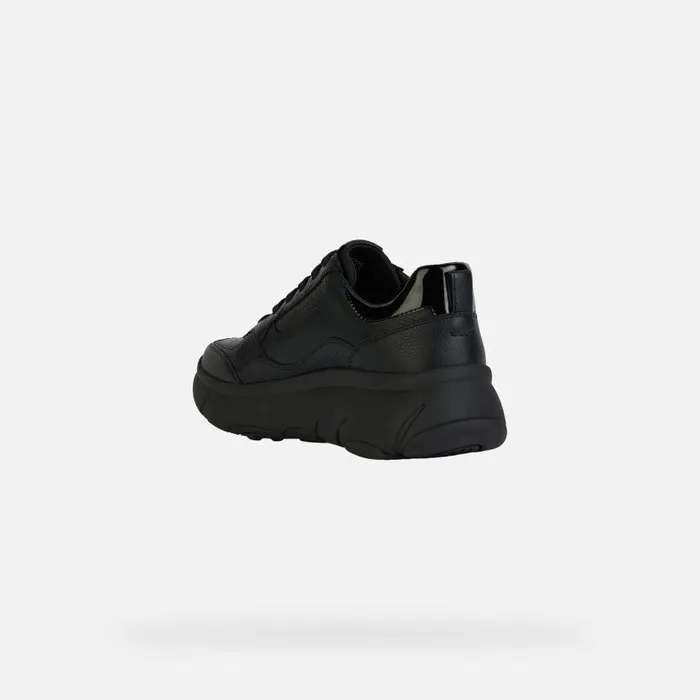 Woman Geox Sneakers NEBULA 20 X Women039s Black Low Top Sneakers Geox Black