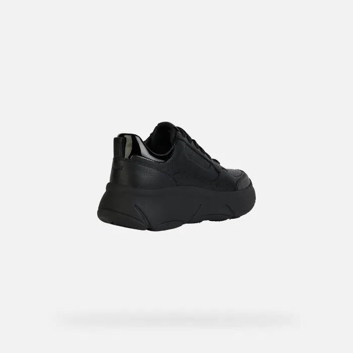 Woman Geox Sneakers NEBULA 20 X Women039s Black Low Top Sneakers Geox Black