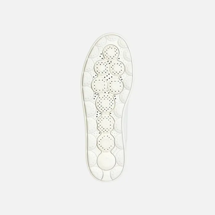 Woman Geox Sneakers SPHERICA ECUB1 Women039s White Low Top Sneakers Geox White