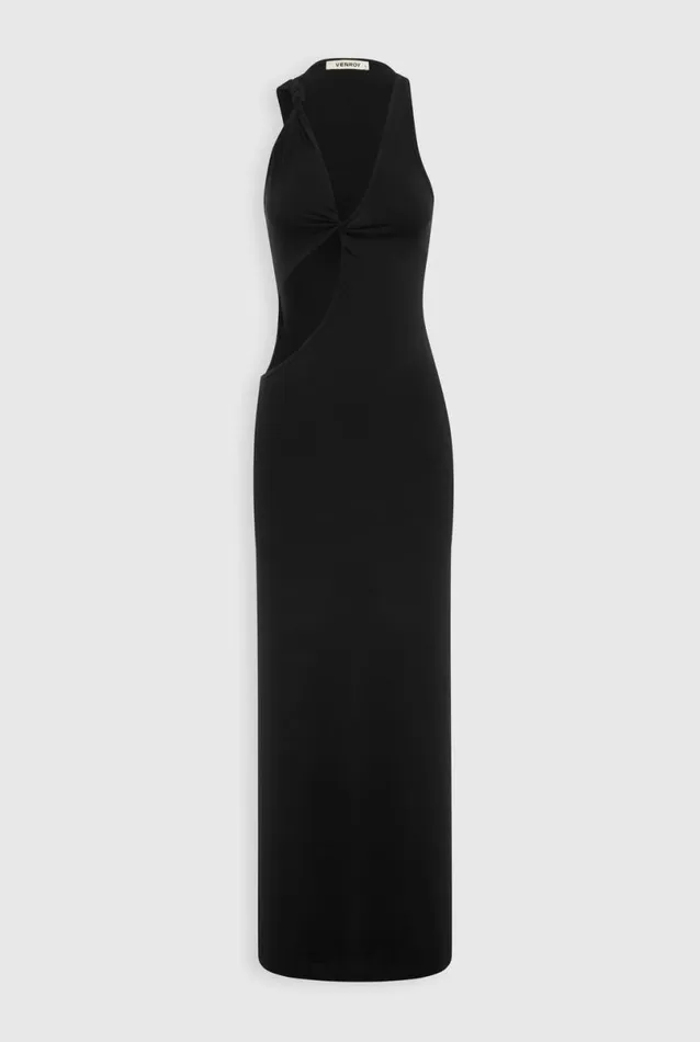 Woman Venroy Dresses Twist Cut Out Dress