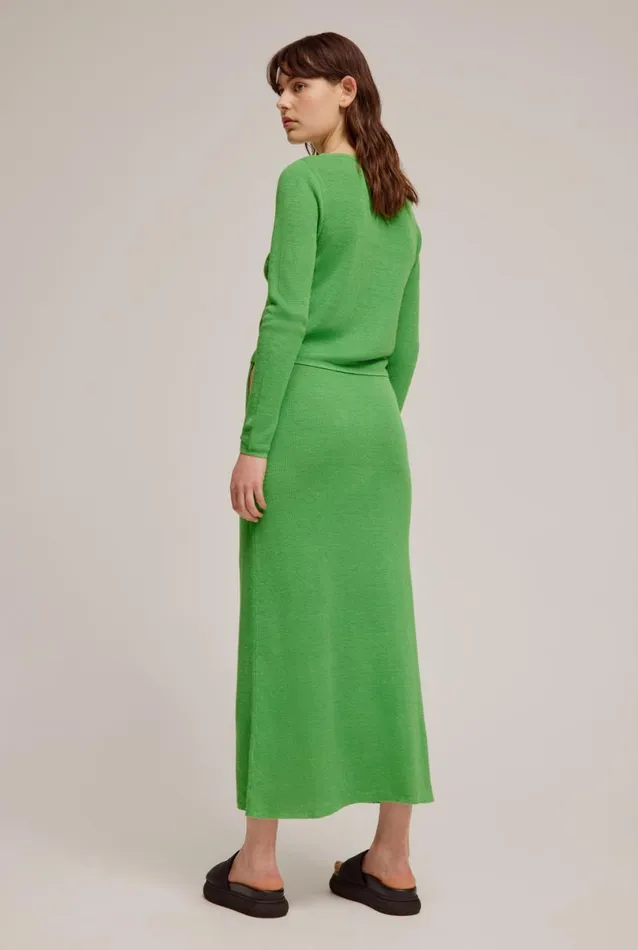 Woman Venroy Knitwear Tie Side Knitted Skirt