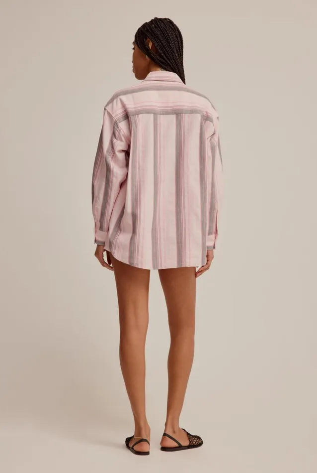 Woman Venroy Shirts Woven Stripe Shirt