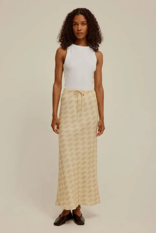 Woman Venroy Skirts Printed Bias Skirt