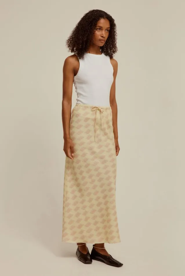 Woman Venroy Skirts Printed Bias Skirt
