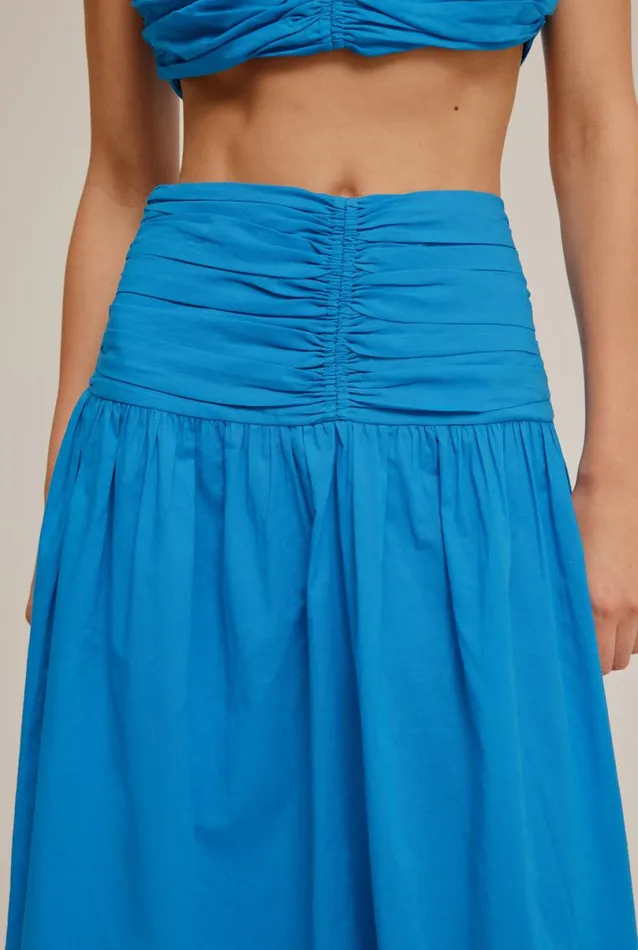 Woman Venroy Skirts Ruched Midi Skirt