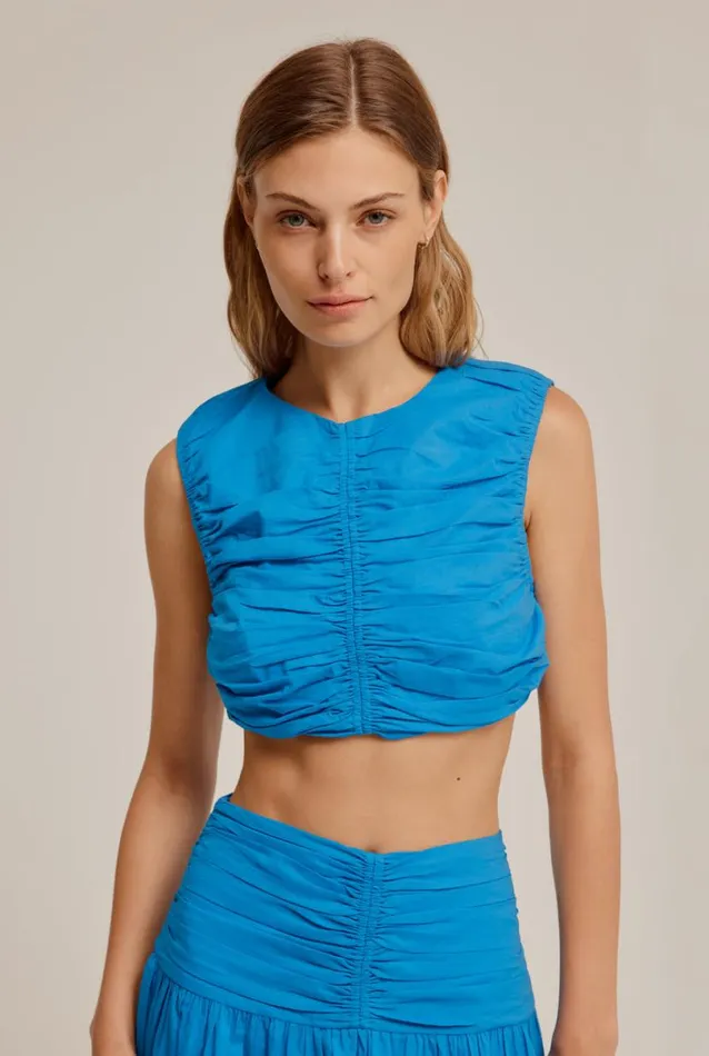 Woman Venroy Skirts Ruched Midi Skirt