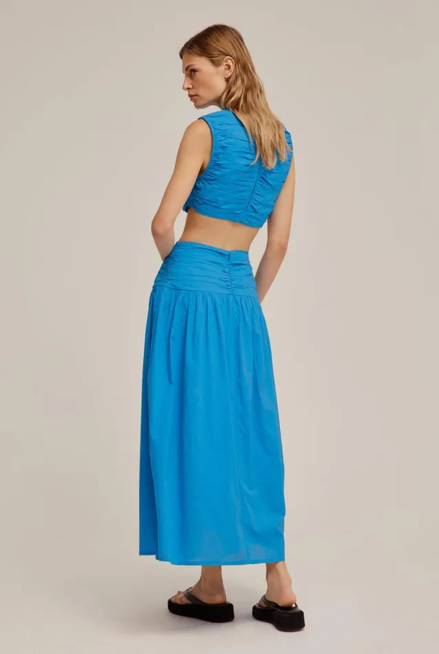 Woman Venroy Skirts Ruched Midi Skirt