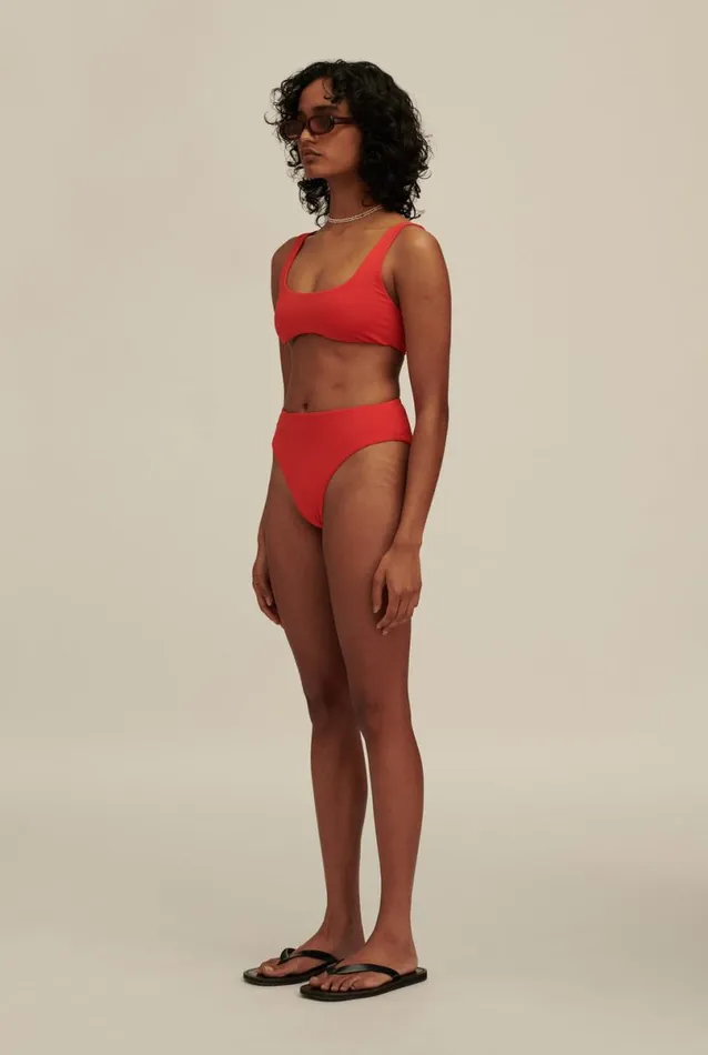 Woman Venroy Swim and Separates High Waisted Brief