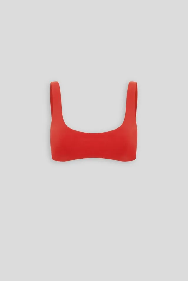 Woman Venroy Swim and Separates Scoop Neck Crop
