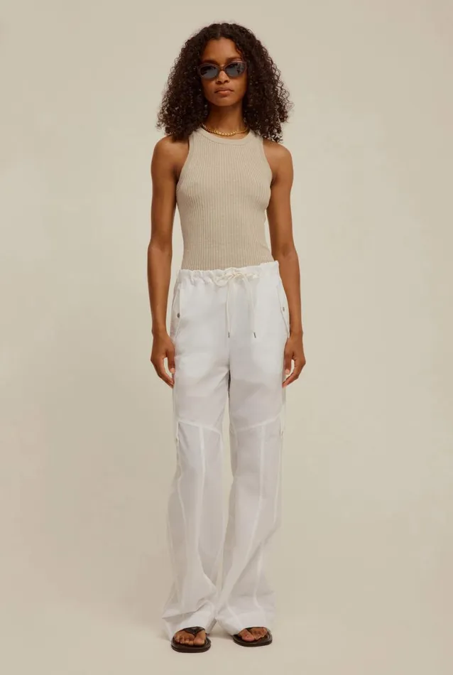 Woman Venroy TShirts and Tanks Fitted Rib Tank