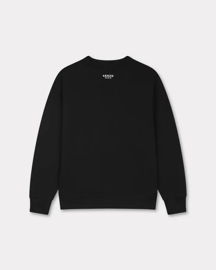 Women 039Boke Flower039 Sweatshirt In Cotton Black Kenzo Sweatshirts And Hoodies