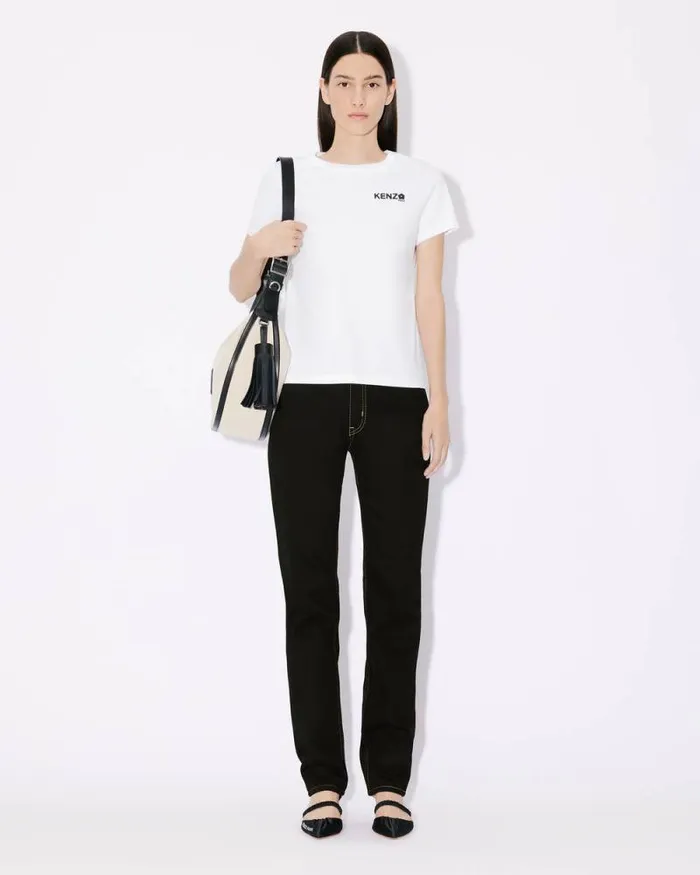Women 039Boke Flower 20039 Tshirt White Kenzo Tshirts And Polos