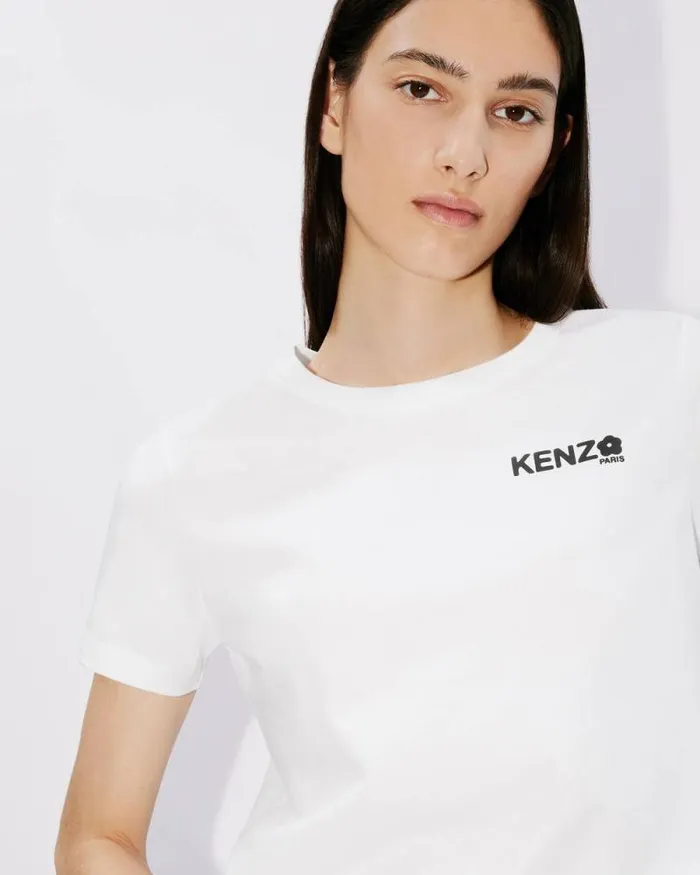 Women 039Boke Flower 20039 Tshirt White Kenzo Tshirts And Polos