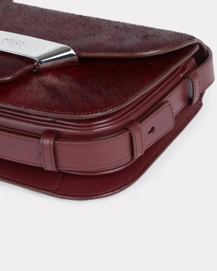 Women 039KENZO Ribbon039 Pony Bag Bordeaux Kenzo Bags