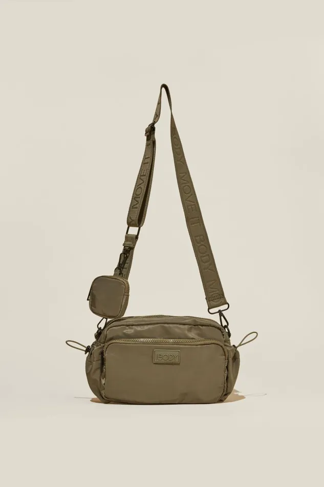 Women Active Accessories Cotton On Active Essentials Crossbody Bag Tea Leaf