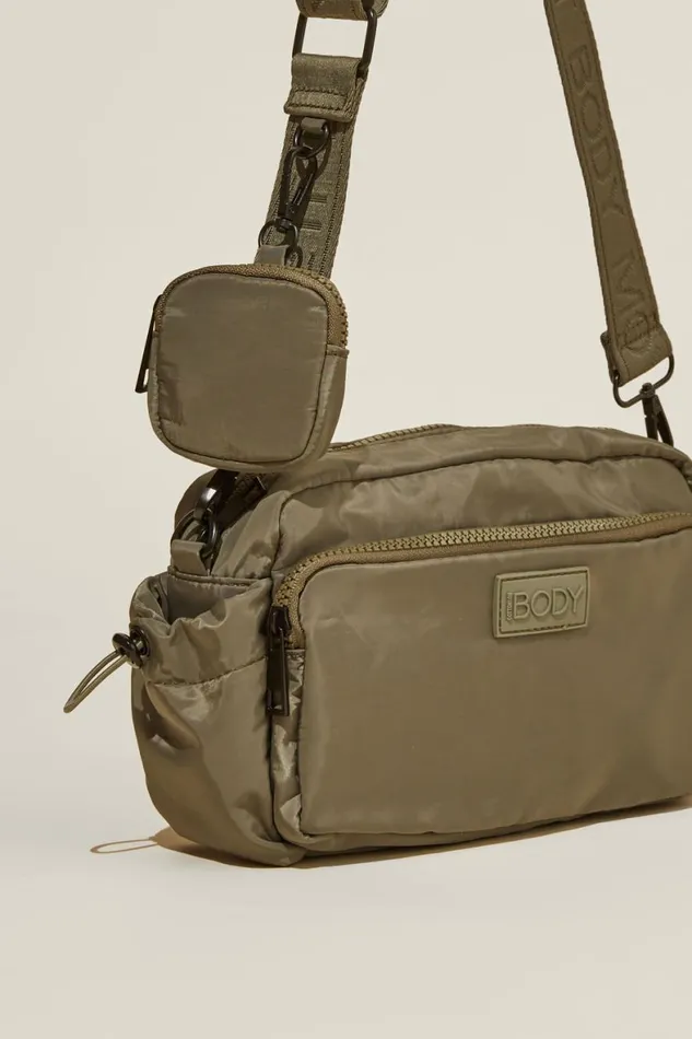 Women Active Accessories Cotton On Active Essentials Crossbody Bag Tea Leaf