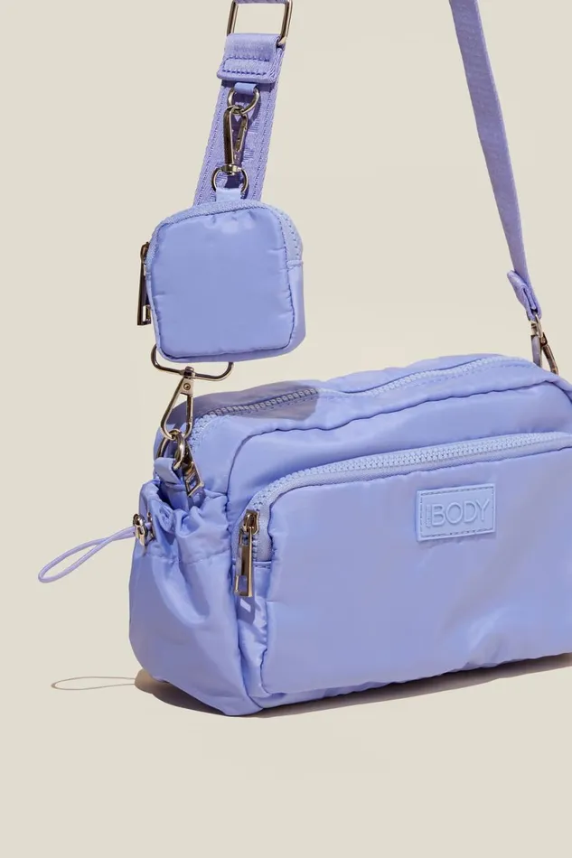 Women Active Accessories Cotton On Active Essentials Crossbody Bag Violet Light