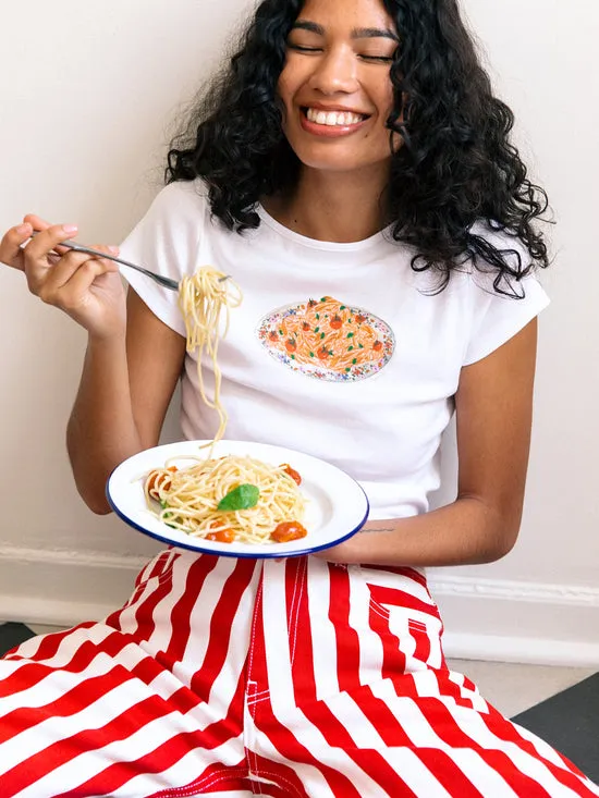 Women Alex Tee Pasta Bowl Tops Lisa Says Gah
