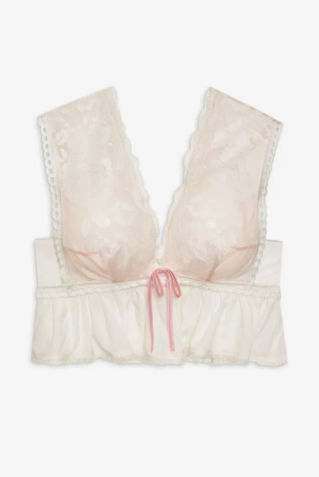 Women Alexa Sleep Top Ivory For Love and Lemons Lingerie Women Alexa Sleep Top Ivory For Love and Lemons Lingerie