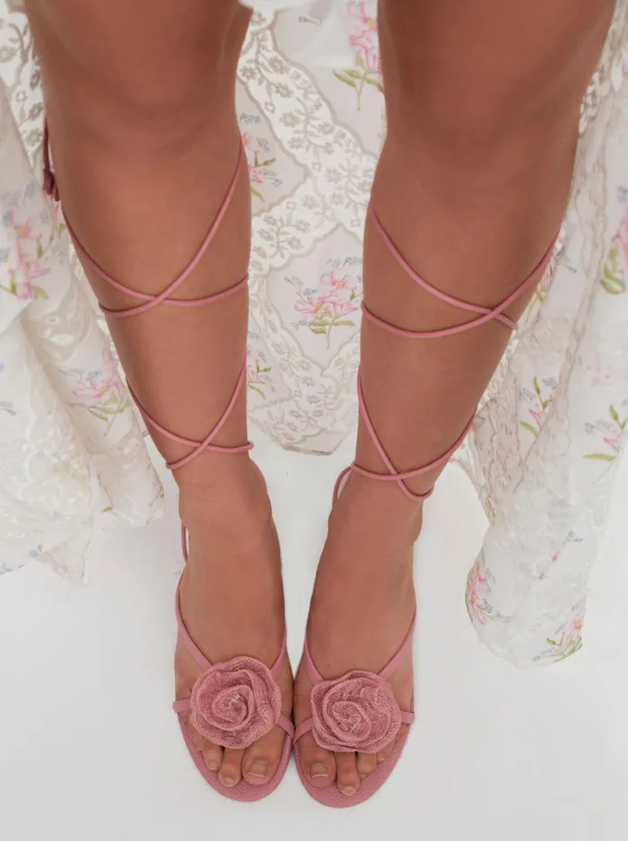 Women Amora Heel Pink For Love and Lemons Shoes