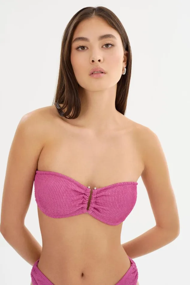 Women ANALISA TOP Bandeau Bikini Berry LAMARQUE Swim