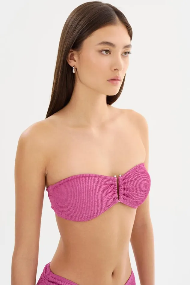 Women ANALISA TOP Bandeau Bikini Berry LAMARQUE Swim