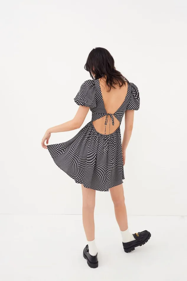 Women Anya Puff Sleeve Mini Dress Black For Love and Lemons Dresses Women Anya Puff Sleeve Mini Dress Black For Love and Lemons Dresses