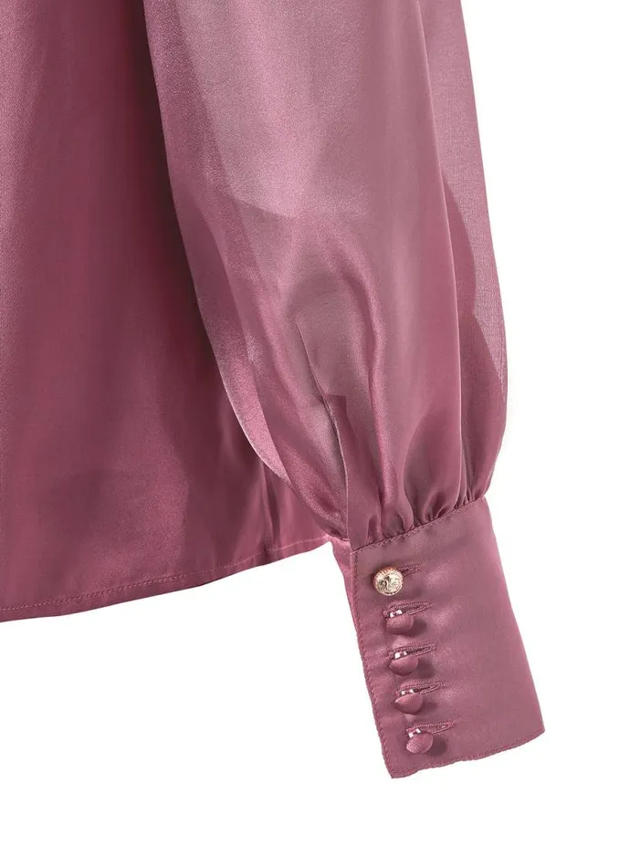 Women Ariella Blouse Berry Holland Cooper Shirts and Blouses Women Ariella Blouse Berry Holland Cooper Shirts and Blouses
