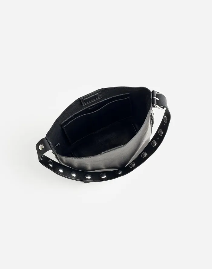 Women Bags Madewell The Essential Medium Bucket Tote True Black Multi