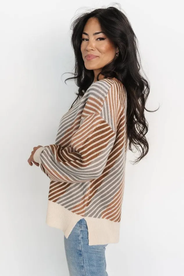 Women Baldwin Striped Sweater Multi Baltic Born Sweaters Women Baldwin Striped Sweater Multi Baltic Born Sweaters
